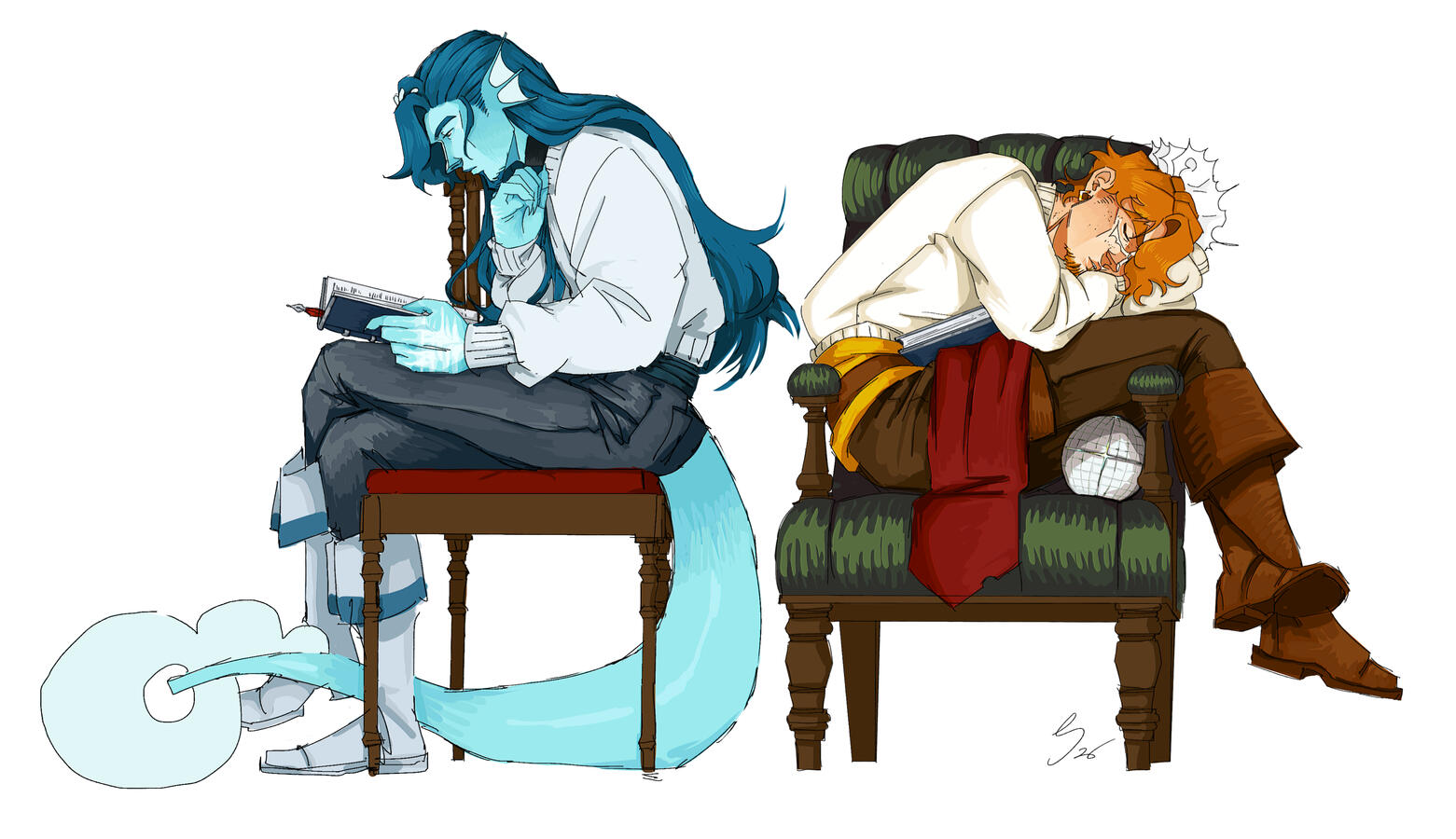 Grace & Havelock Art